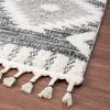 image:imageLUXE WEAVERS Ibiza Collection 7898 Black 5x7 Moroccan Area RugBlack