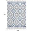 image:imageLUXE WEAVERS Ibiza Collection 7898 Black 5x7 Moroccan Area RugBlue