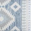 image:imageLUXE WEAVERS Ibiza Collection 7898 Black 5x7 Moroccan Area RugBlue
