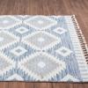 image:imageLUXE WEAVERS Ibiza Collection 7898 Black 5x7 Moroccan Area RugBlue