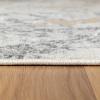 image:imageLUXE WEAVERS Modern Abstract High Low Texture Area RugAnthracite8X10Beige
