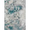 image:imageLUXE WEAVERS Modern Abstract High Low Texture Area RugAnthracite8X10Turquoise