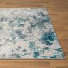 image:imageLUXE WEAVERS Modern Abstract High Low Texture Area RugAnthracite8X10Turquoise