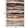 image:imageLUXE WEAVERS Modern Abstract Turquoise 8x10 Area RugPassion