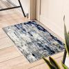 image:imageLUXE WEAVERS Modern Distressed Abstract Blue 2x3 Area RugBlue