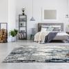 image:imageLUXE WEAVERS Modern Distressed Abstract Blue 2x3 Area RugBlue