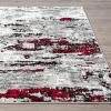 image:imageLUXE WEAVERS Modern Distressed Abstract Blue 2x3 Area RugRed