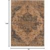 image:imageLUXE WEAVERS Vintage Moroccan Area Rug Blue 6x9Silver