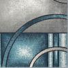 image:imageLUXE WEAVERSArt Deco Geometric Blue 6x9 Area RugBlue