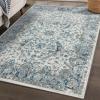 image:imageLUXE WEAVERS Euston Collection 8060 Blue 5x7 Modern Oriental Area RugIvory