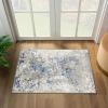 image:imageLUXE WEAVERS Modern Turquoise 8x10 Abstract Area Rug Living Room CarpetBlue