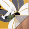 image:imageLUXE WEAVERS Floral Modern Yellow 8x10 Area Rug for Living RoomsYellow