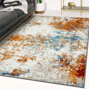 image:imageLUXE WEAVERS Modern Abstract Area Rug 8X10 MultiMulti Color
