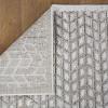 image:imageLUXE WEAVERS Geometric Chevron Mushroom 2x7 Runner RugMushroom