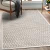 image:imageLUXE WEAVERS Geometric Chevron Mushroom 2x7 Runner RugMushroom