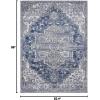 image:imageLUXE WEAVERS Hampstead Oriental Gray 8x10 Area Rug 5623Denim