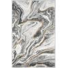 image:imageLUXE WEAVERS Marble Abstract Pattern Blue 2x7 Area RugGrey
