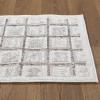 image:imageLUXE WEAVERS Modern Geometric Grid Mushroom 2x3 Area RugMushroom