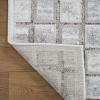 image:imageLUXE WEAVERS Modern Geometric Grid Mushroom 2x3 Area RugMushroom