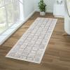 image:imageLUXE WEAVERS Modern Geometric Grid Mushroom 2x3 Area RugMushroom