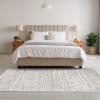 image:imageLUXE WEAVERS Modern Geometric Shapes Mushroom 2x3 Area RugMushroom