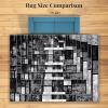 image:imageLUXE WEAVERS Modern Geometric Squares 10007 Turquoise 2x7 Area RugGrey