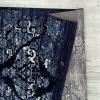 image:imageLuxe Weavers Distressed Floral Area Rug Steel 2x7Navy