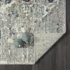 image:imageLuxe Weavers Distressed Floral Area Rug Steel 2x7Steel