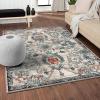 image:imageLUXE WEAVERS Oriental Floral Distressed Orange 6x9 Area RugBlue
