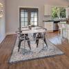 image:imageLUXE WEAVERS Oriental Medallion Area Rug 5X7 GreenNavy