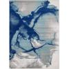 image:imageLUXE WEAVERS Victoria Collection Modern Area Rug 9163 Blue 5x7Blue
