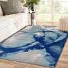 image:imageLUXE WEAVERS Victoria Collection Modern Area Rug 9163 Blue 5x7Blue