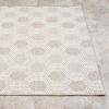 image:imageLUXE WEAVERS Moroccan Geometric Trellis Green 4x5 Area Rug Outdoor Low Pile CarpetTaupe