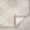image:imageLUXE WEAVERS Moroccan Geometric Trellis Green 4x5 Area Rug Outdoor Low Pile CarpetTaupe