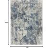 image:imageLUXE WEAVERS Dara Harlem Collection Gray 8 x 10 Abstract Modern Area RugGrey