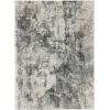 image:imageLUXE WEAVERS Dara Harlem Collection Gray 8 x 10 Abstract Modern Area RugIvory