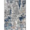 image:imageLUXE WEAVERS Euston Collection 7679 Blue 2x7 Abstract Area RugBlue