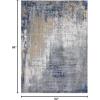 image:imageLUXE WEAVERS Hampstead Collection 707 Dark Blue 5x7 Modern Area RugBlue