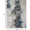 image:imageLUXE WEAVERS Olimpia Collection 6610 Green 9x12 Modern Abstract Area RugBlue