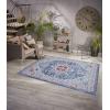 image:imageLUXE WEAVERS Victoria Collection Ivory Oriental 8x10 Area Rug 7525Blue
