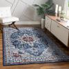 image:imageLUXE WEAVERS Victoria Collection Ivory Oriental 8x10 Area Rug 7525Blue