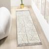 image:imageLUXE WEAVERS Argyle Diamond Pattern Ivory 5x7 Area Rug Farmhouse CarpetIvory