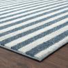 image:imageLUXE WEAVERS Daphnes Collection 2800 Grey 5x7 Moroccan Lines Area RugBlue