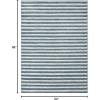 image:imageLUXE WEAVERS Daphnes Collection 2800 Grey 5x7 Moroccan Lines Area RugBlue