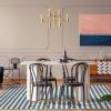 image:imageLUXE WEAVERS Daphnes Collection 2800 Grey 5x7 Moroccan Lines Area RugBlue