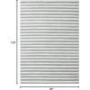 image:imageLUXE WEAVERS Daphnes Collection 2800 Grey 5x7 Moroccan Lines Area RugGrey