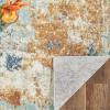 image:imageLUXE WEAVERS Kingsbury Aqua 4x5 Contemporary Modern Abstract Area RugAqua