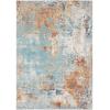 image:imageLUXE WEAVERS Kingsbury Aqua 4x5 Contemporary Modern Abstract Area RugAqua