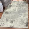 image:imageLUXE WEAVERS Kingsbury Aqua 4x5 Contemporary Modern Abstract Area RugGrey