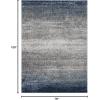 image:imageLUXE WEAVERS Lagos Collection 7929 Blue 8x10 Modern Area RugBlue